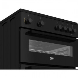 Beko Electric Cooker 60cm Black | Ftc6701k 