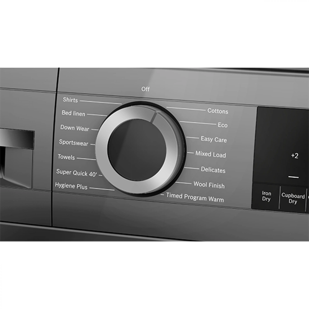 Bosch Graphite Heat Pump Dryer | Wqg245r1gb