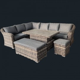 Kaia 5pcs Corner Set | Polywood Top