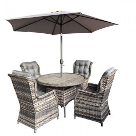Kaia 4 Seater | Polywood Top