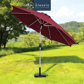 Classic Parasol 2.7m Burgundy