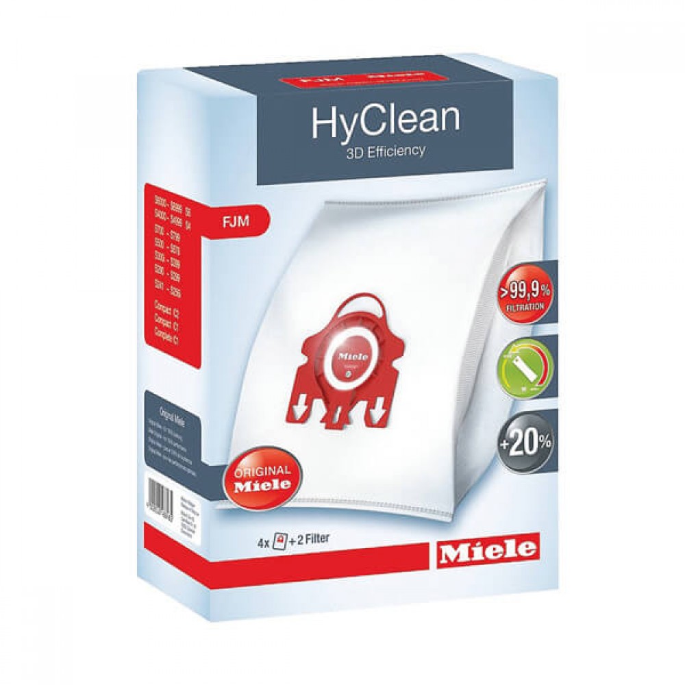 Miele FJM Vacuum Dust Bags | Box of 4