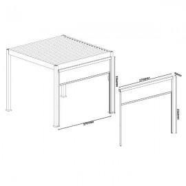 Neo 3m Pull Down Wind Screen