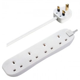 4 Socket 5m 13Amp Extension Lead White | BFG5N-MP