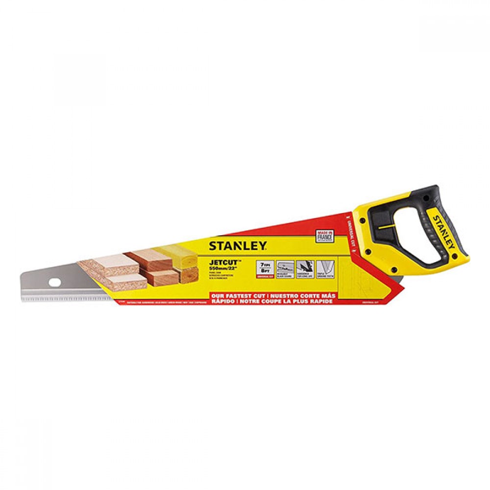Stanley Jetcut Heavy Duty Saw | 550mm (22")