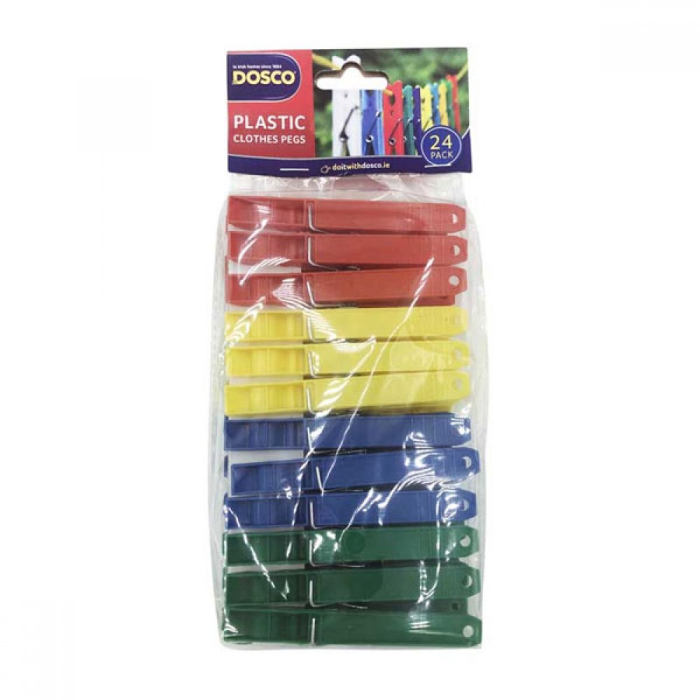Dosco Plastic Pegs 24 pack | 55101