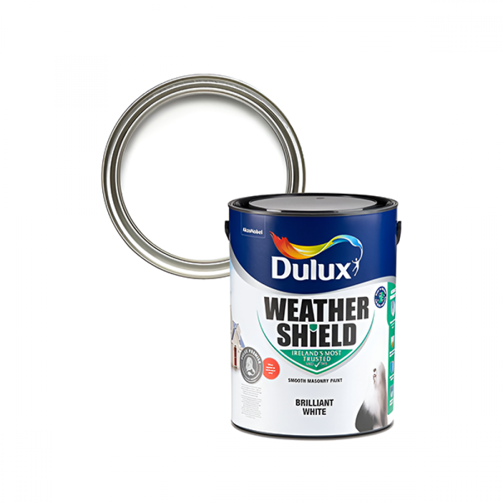 Dulux Weathershield 5l Brilliant White