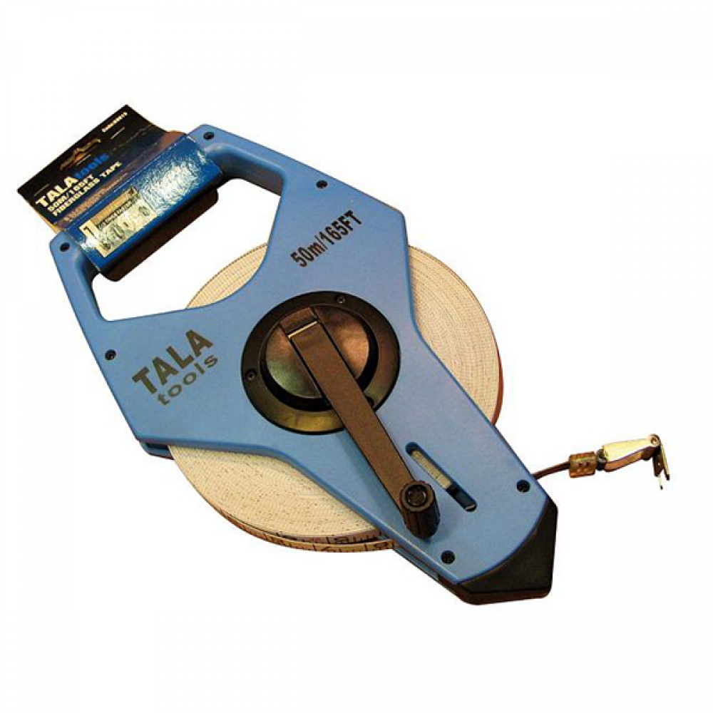 Tala 50m FibreGlass Open Frame Tape | TAL69015