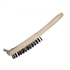 Dosco 4 Row Wire Brush With Scraper | 58006