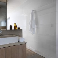 Grosfillex Element Wall Panels | Brilliant White | Pack of 3 | 74655096