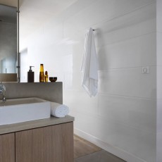 Grosfillex Element Wall Panels | Brilliant White | Pack of 3 | 74655096