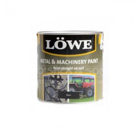 Lowe Metal & Machinery Paint Black 1ltr