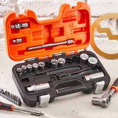 Bahco 34pce 3/8in Socket Set | BAHS330