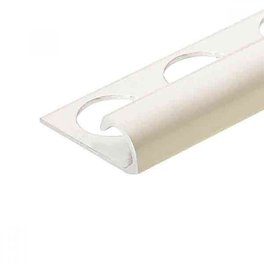 Evode Economy Tile Trim White 6mm