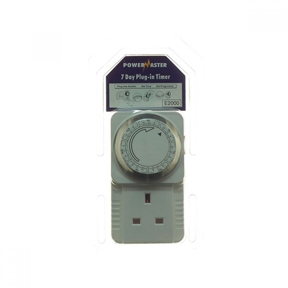 Powermaster 7 Day Plug In Timer | 1386-26