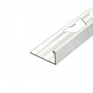 Evode Diamond Chrome Alum Straight Edge 12mm