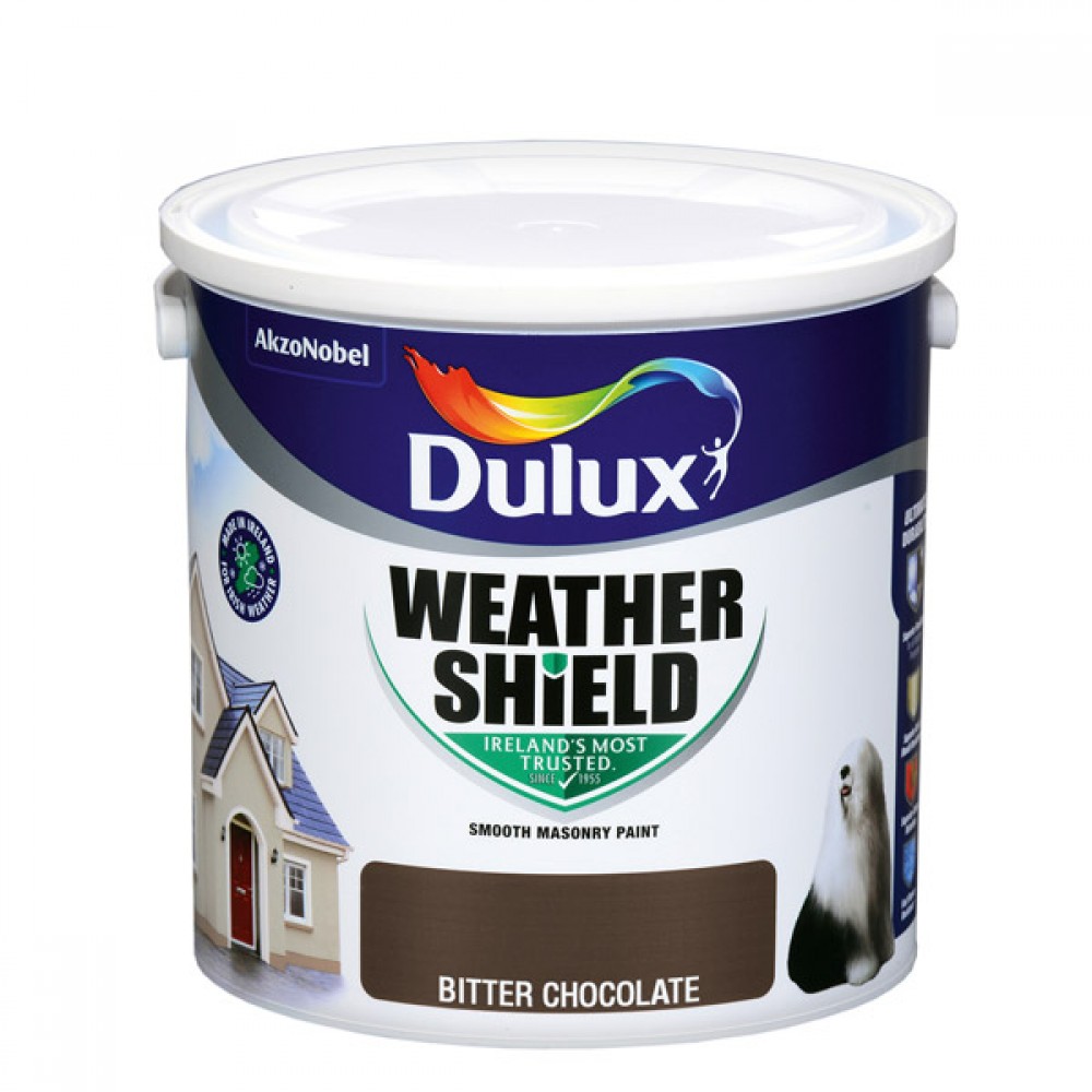 Dulux Weathershield Exterior Masonry Paint | 2.5L | Colour Options