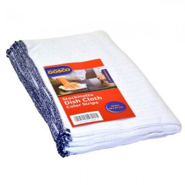Dosco Stockinette Cloth No.203 Heavy Quality Blue Trim | 65002
