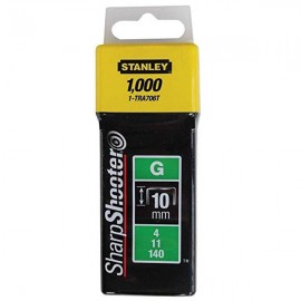 Stanley 10mm Heavy Duty Staples | 1000 | Type G