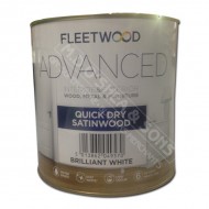Fleetwood Acrylic Satinwood | White | 2.5ltr