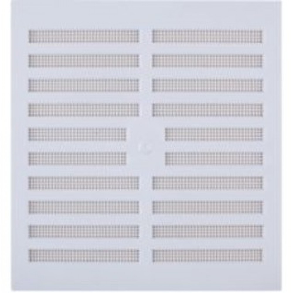Tiger Map Hit & Miss ADJ Vent|9x9|White