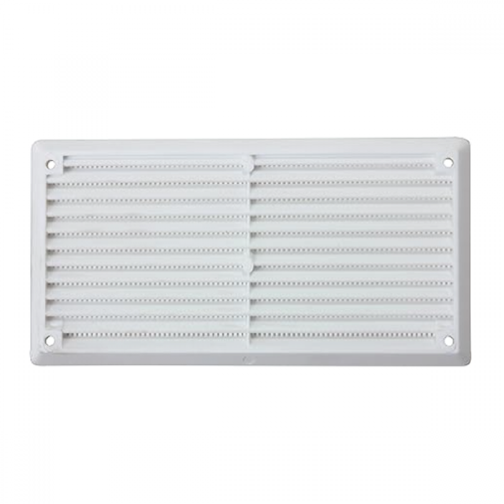 Tiger Map Fixed Louver Vent|White|6x3