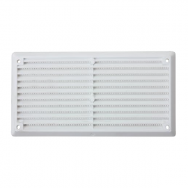Tiger Map Fixed Louver Vent|White|6x3