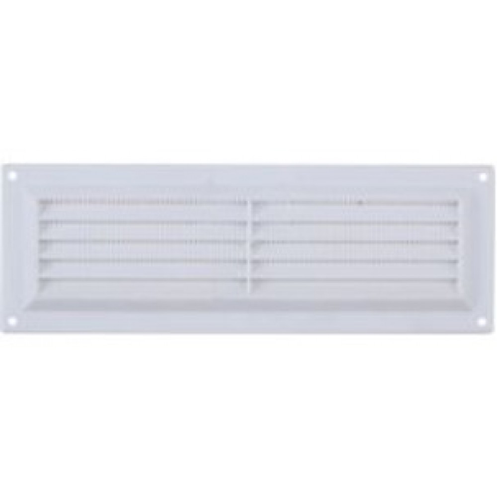 Tiger Map Fixed Louver Vent White|9x3 