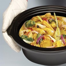 Morphy Richards Brushed Stainless Steel 6.5 Litre Slow Cooker | 461013