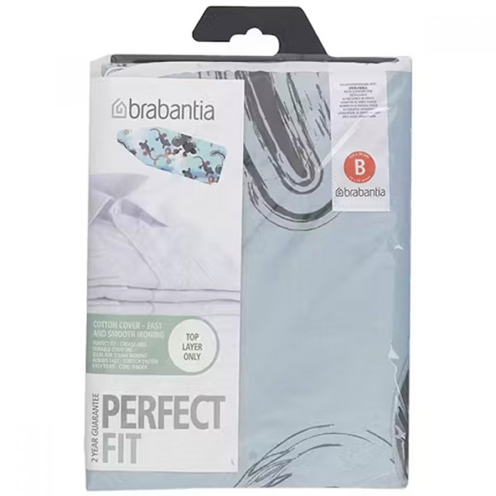 Brabantia 'B' Ironing Board Cover 124cm x 38cm | 19 14 04