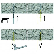 GS Ceiling Wedge Anchor Singles | Options