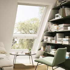 Velux CABRIO Double Balcony Window | White Painted | For Tile | GDL SK0W224