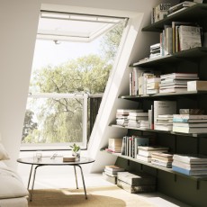 Velux CABRIO Double Balcony Window | White Painted | For Tile | GDL SK0W224