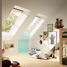 Velux Top-Hung Roof Window | GPL | White Painted Finish