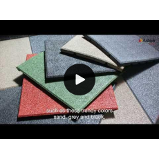 Rubber Tile 500x500x25mm 
