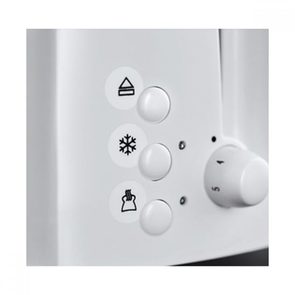 Russell Hobbs Textures 2 Slice Toaster White | 21640