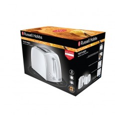 Russell Hobbs Textures 2 Slice Toaster White | 21640