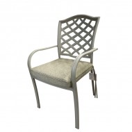 Beaumont 4 Seater Round Aluminium Set