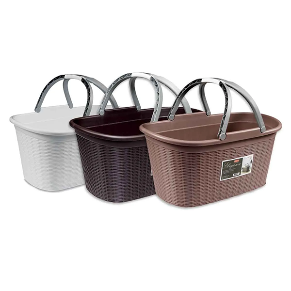 Dosco Laundry Basket With Handles White | 55246