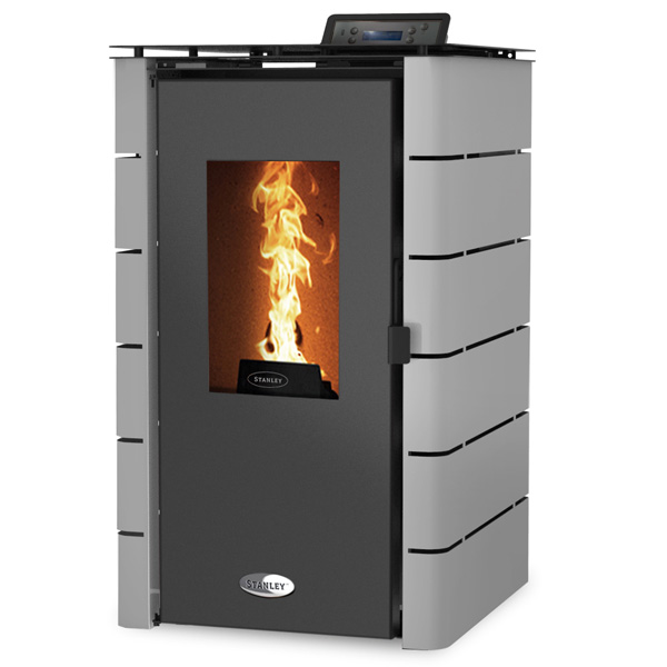 Stanley Solis K50 6.1kw Pellet Stove Grey | MD O Shea u0026 Sons