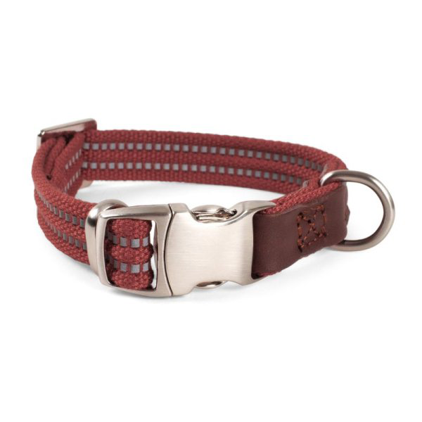 Primo Dog Collar - Burgundy - M | 8030025