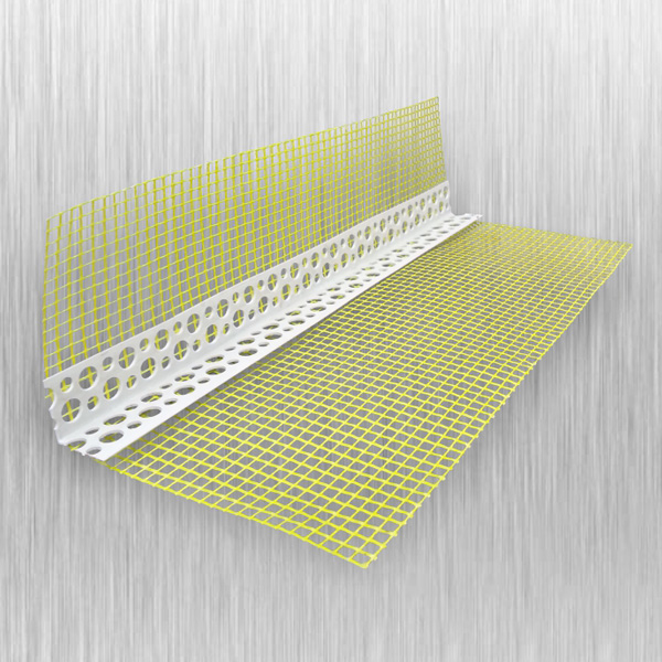 Pvc Angle Bead With Mesh 2.5m