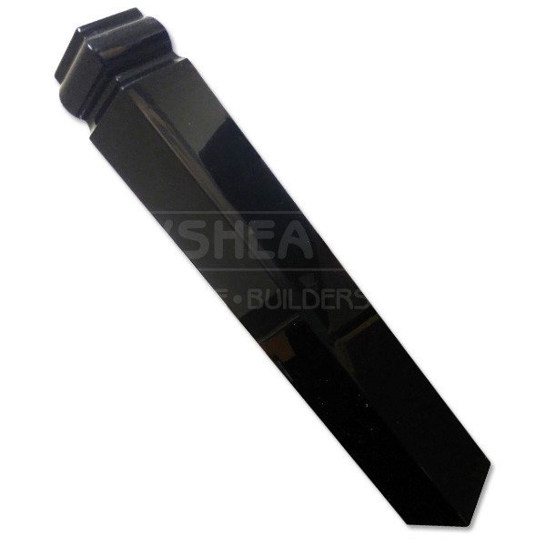 External Fascia Corner 300mm | Black