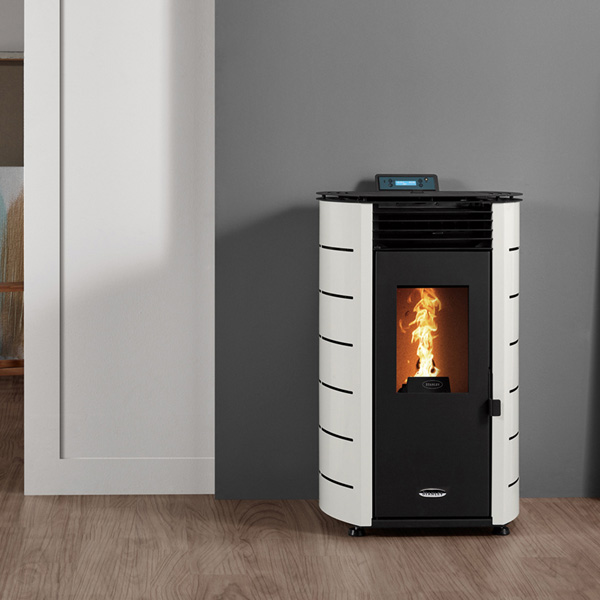 Stanley Solis K100 8kw Curve Pellet Stove | MD O Shea u0026 Sons