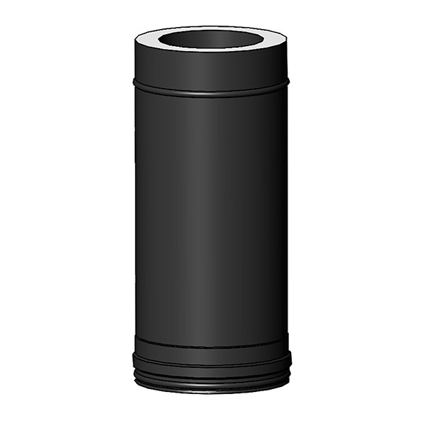 System 2 Black Twinwall 150mm | Choose Length