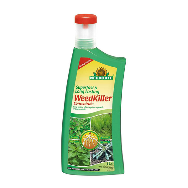 Neudorff Superfast Long Lasting Weedkiller Concentrated 1Ltr 