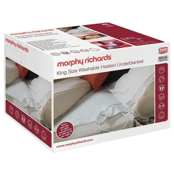 Morphy Richards King Size Heated Underblanket | 600115