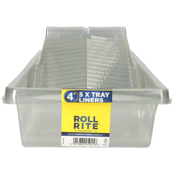 Fleetwood Roll Rite Paint Tray Liner | 4" | Pack of 5 