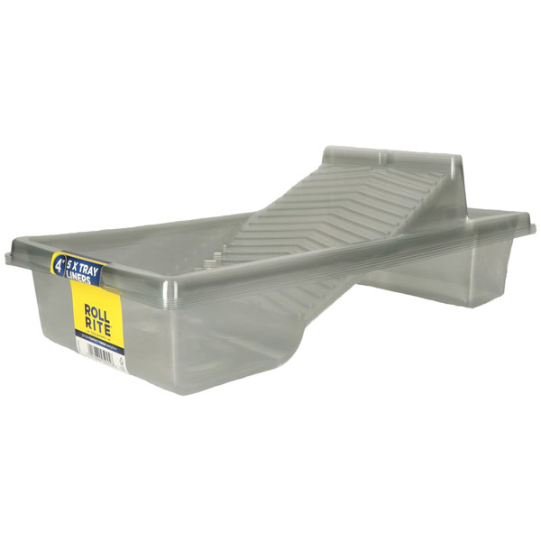 Fleetwood Roll Rite Paint Tray Liner | 4" | Pack of 5 