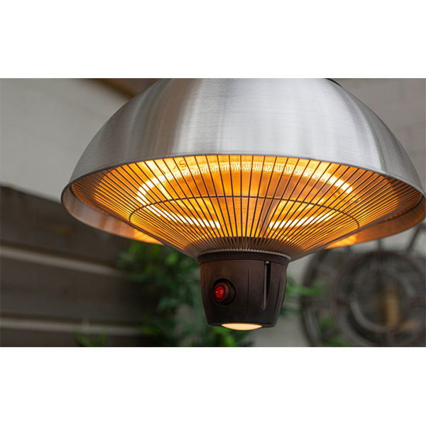La Hacienda Hanging Mushroom Silver 1500w | MD O Shea u0026 Sons
